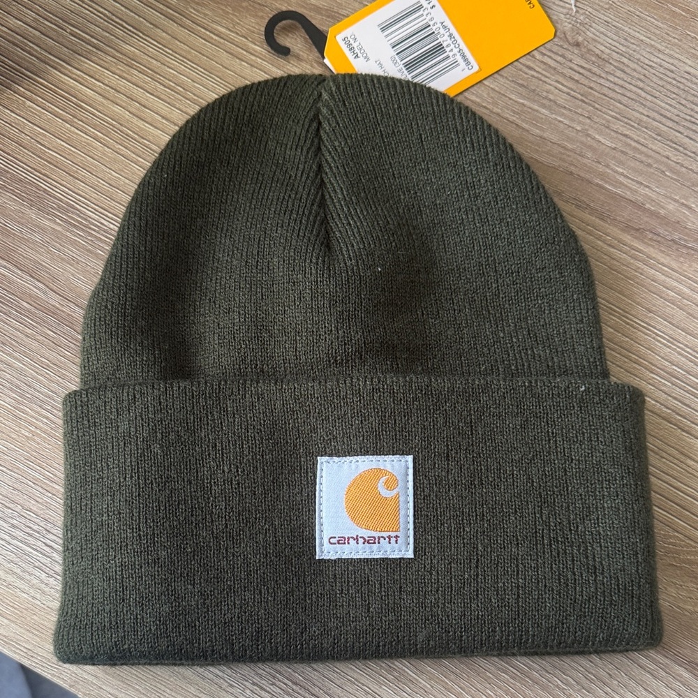 Carhartt Dark Green Knit Hat
